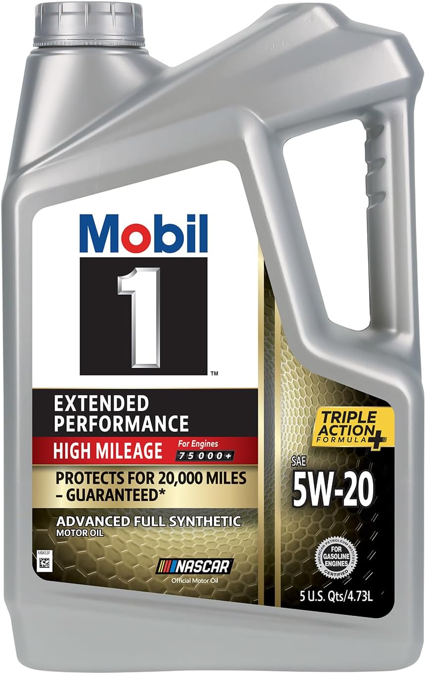 Mobil 1-123840 Extended Performance High Mileage 5W-20; 5QT, Gray 3 61y vk2gjUL. AC SL1500