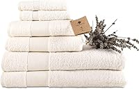 Vista 74 de Hencely Juego de 2 toallas de mano de lujo (16 x 28 pulgadas), algodón turco suave, absorbente, de secado rápido, para cara, cuerpo, cocina y baño