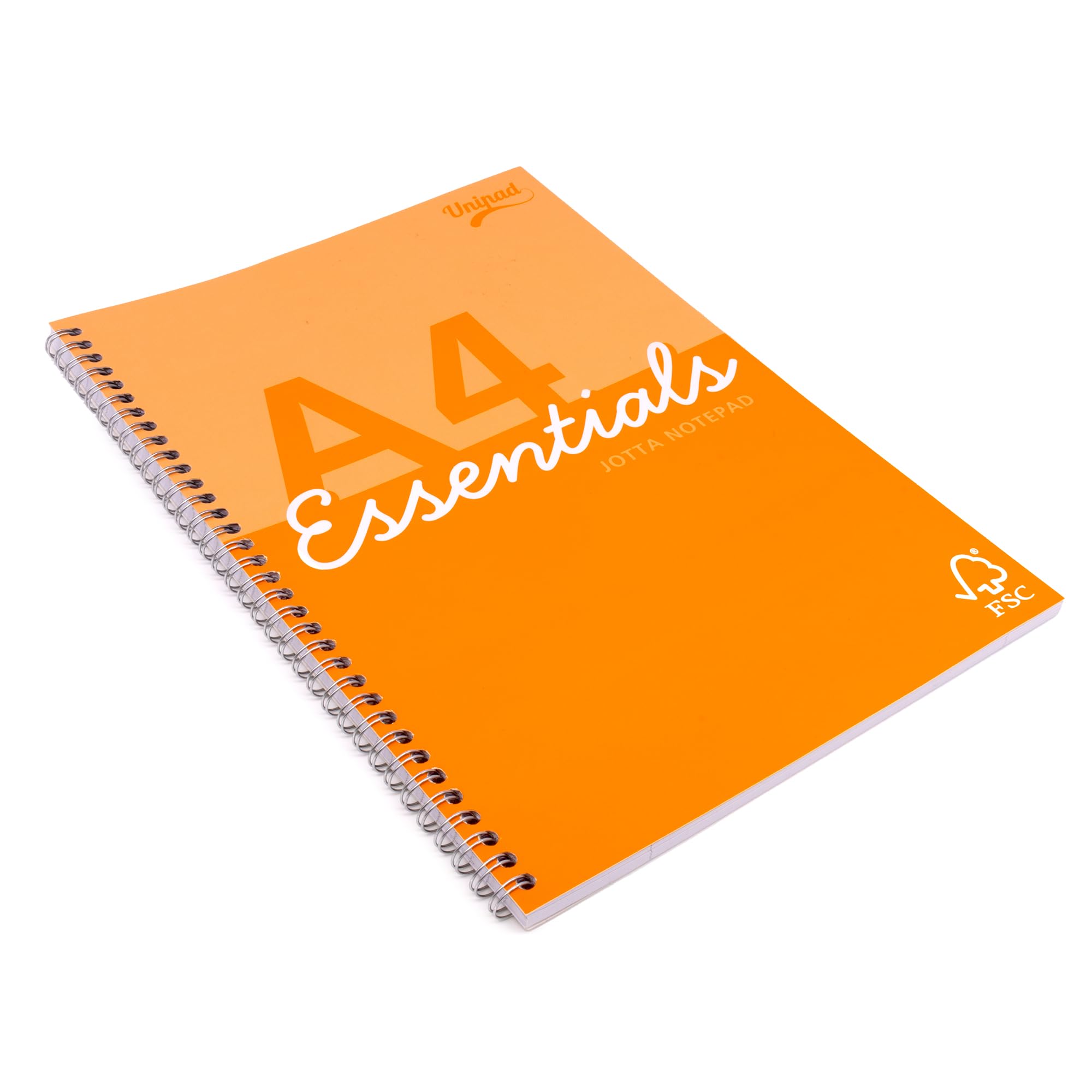 Pukka Pad Essentials A4 Jotta Notebook, Pack of 4 Assorted Pink & Orange Notepads with 160 Pages - Image 4