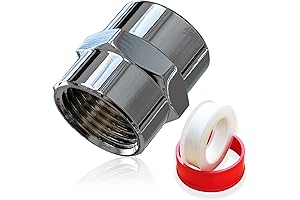 1/2 Inch Pipe Coupling: Durable NPT Fitting for Plumbing Projects