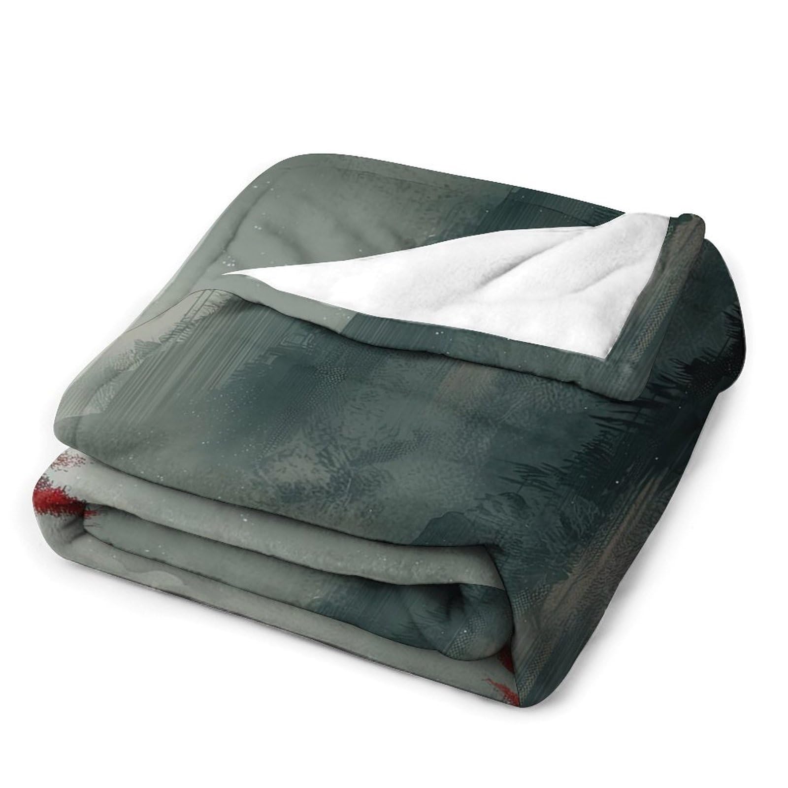 Amazon.com: JHION Mountain Forest Flannel Fleece Blanket