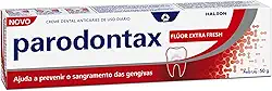 Paradontax Creme Dental Para Prevenção de Sangramento das Gengivas, Extra Fresh, Com Flúor, 50g