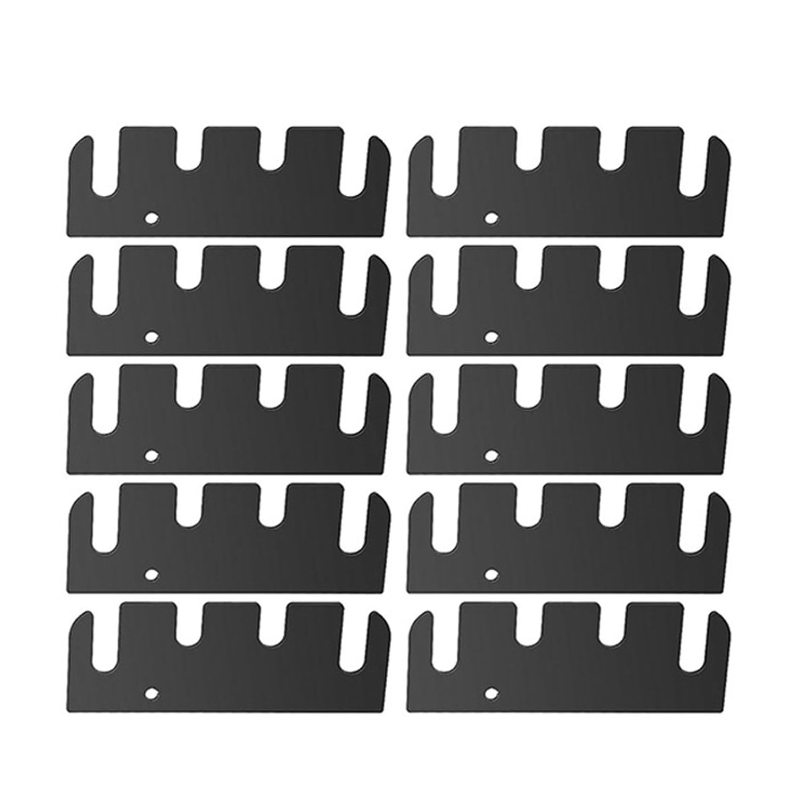 10 Pcs Stainless Steel Hinge Repair Plate Quick Shim Easy Alignment Repair Kit Non-slip Metal Hinge Spacer Door Hardware Reinforced Shims