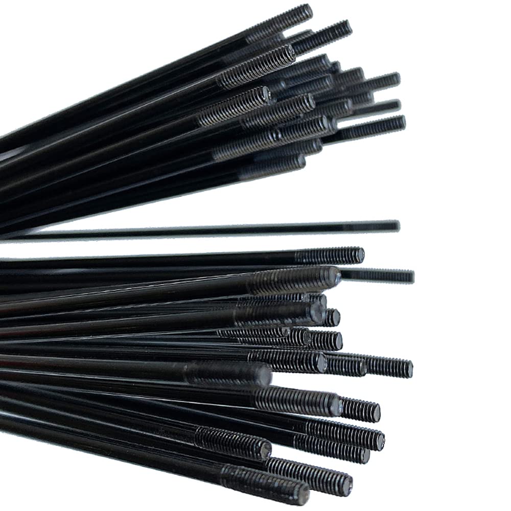 Szprychy rowerowe, 13G Stal węglowa 40 szt. Łuk J z 12 mm igłami 70~305(120mm)