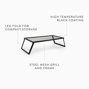 新品未使用 BAREBONES HEAVY DUTY GRILL GRATE Barebones Heavy Duty Grill Grate – Rectangular