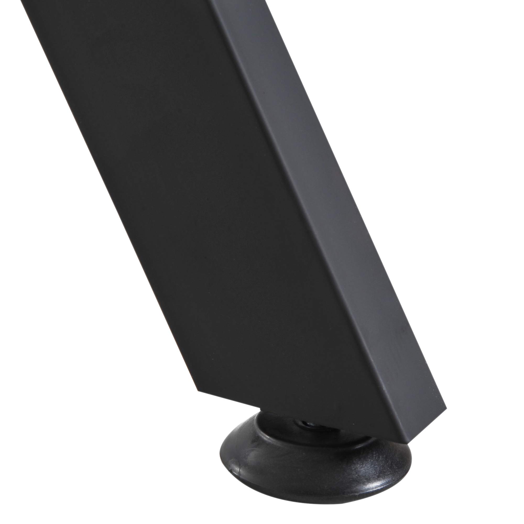 Mesa de Ordenador PC Mesa Esquinera de Ángulo en L 155x130x76cm Negro | Escritorio de Oficina, Hogar y Escuela, Madera