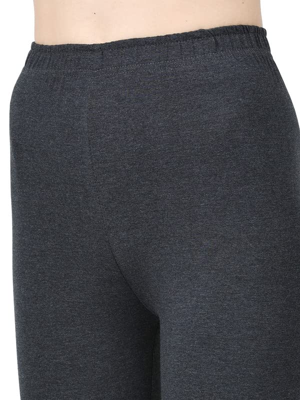 Image of Robinbosky Cotton Churidhar Leggings for Women - Stylish, Stretchable & Flattering Fit for All-Day Comfort
