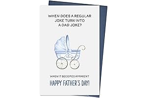Ithmahco Funny Fathers Day Card for Expecting Dad