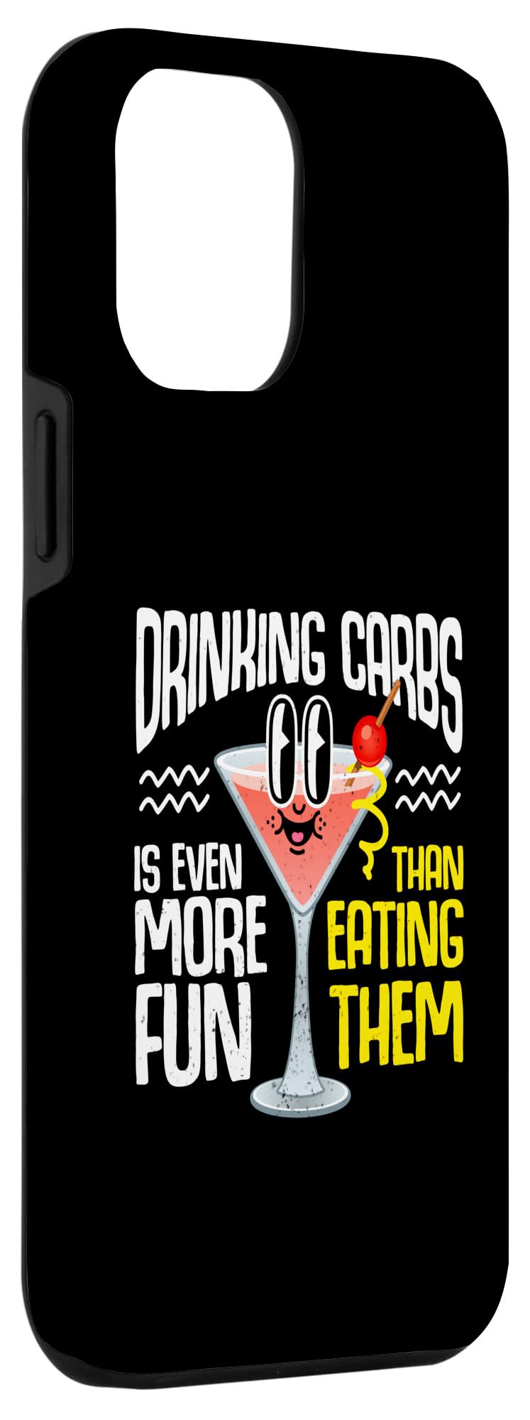 iPhone 12 Pro Max Funny Alcoholic Carn Drinks Cosmopolitan Cocktails Case - Image 3