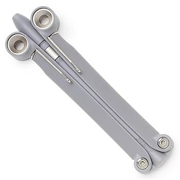 Spyderco BaliYo Butterfly Pen Flipper (Gray), Folding Knives