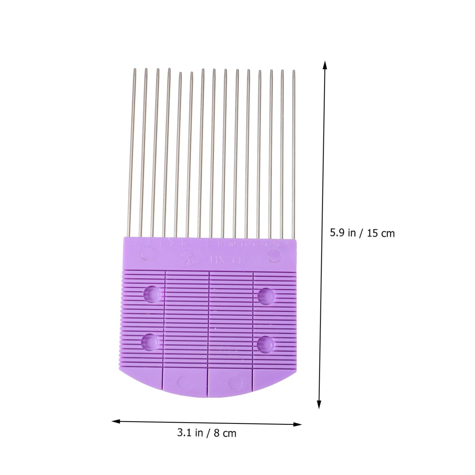 DOITOOL 2Pcs Quilling Combs for DIY Paper Crafting Weaving Tools for Creating Unique Flowers and Patterns for Party Decorations and Present Making