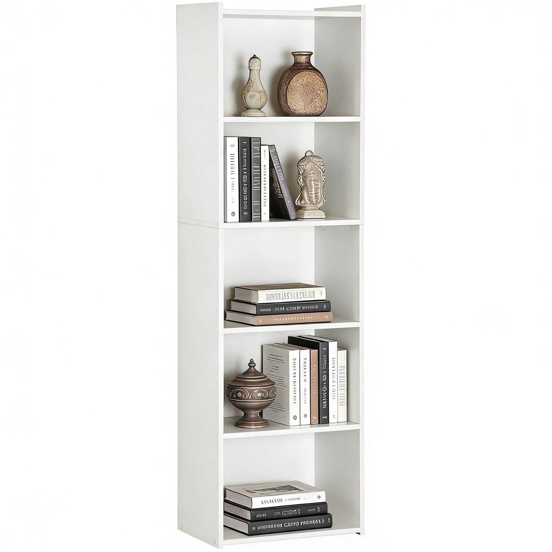 Amazon.com: ZenStyle 5-Tier Open Bookcase and Bookshelf, Open
