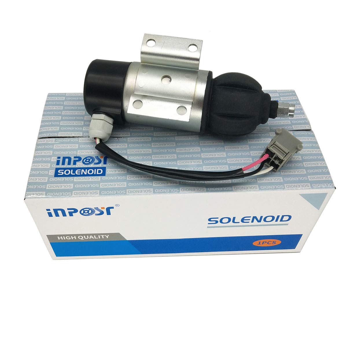 OE52318 24 V válvula de solenoide de apagado de combustible para Perkins 2006 3008 3012 Series Volvo Penta 872825 873754 1830592 872458 881969