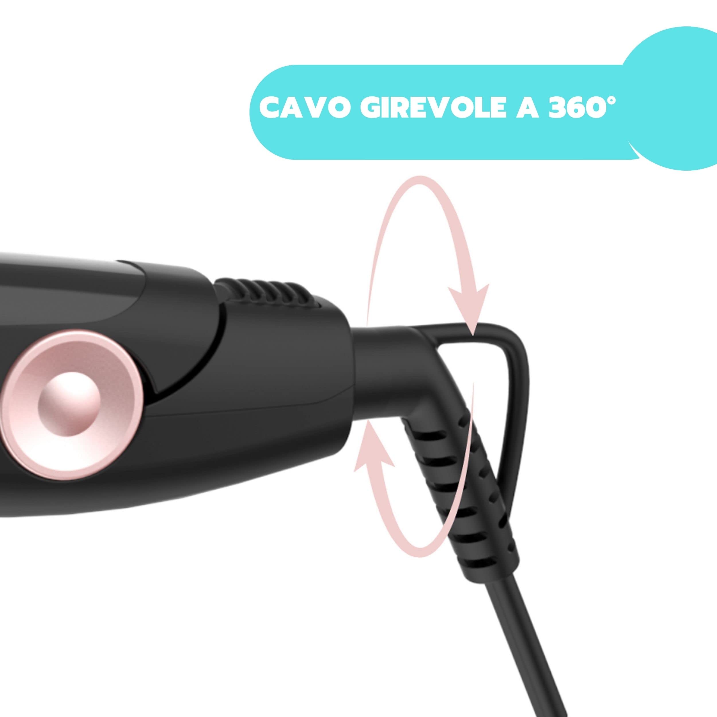 ARDES HERA Haarglätter – 28W, Keramische Platten, 360° Kabel, Mit Haken & Plattenverriegelung