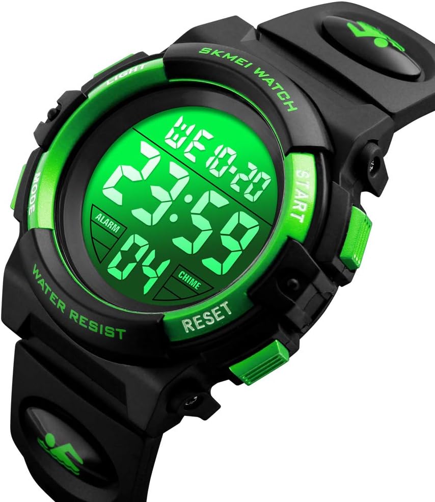 Dayllon Kids Digital Watch displaying stopwatch function