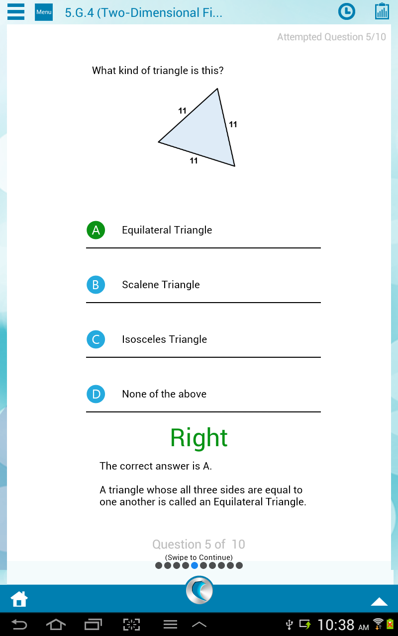 5th Grade Common Core Math by WAGmob - App on Amazon Appstore