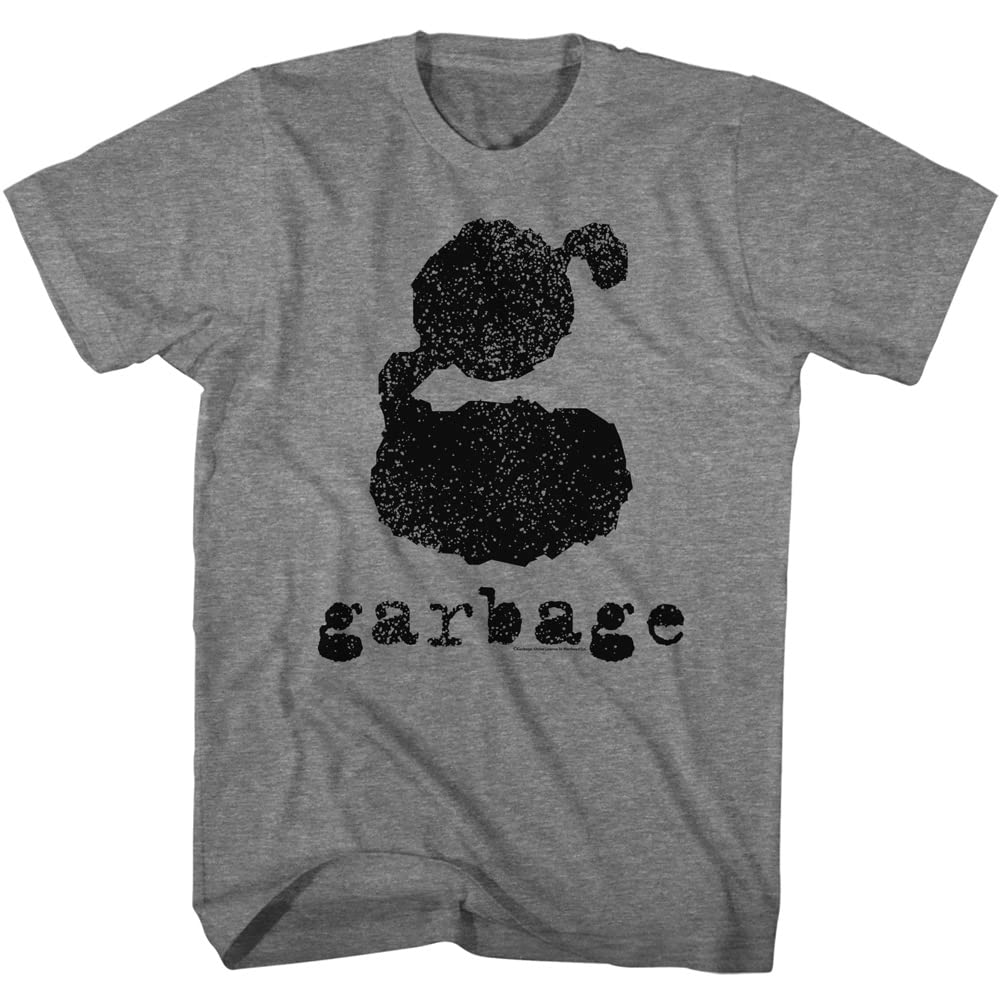 Amazon.co.jp: Garbage Rock Band The Big Gロゴ 大人用半袖Tシャツ