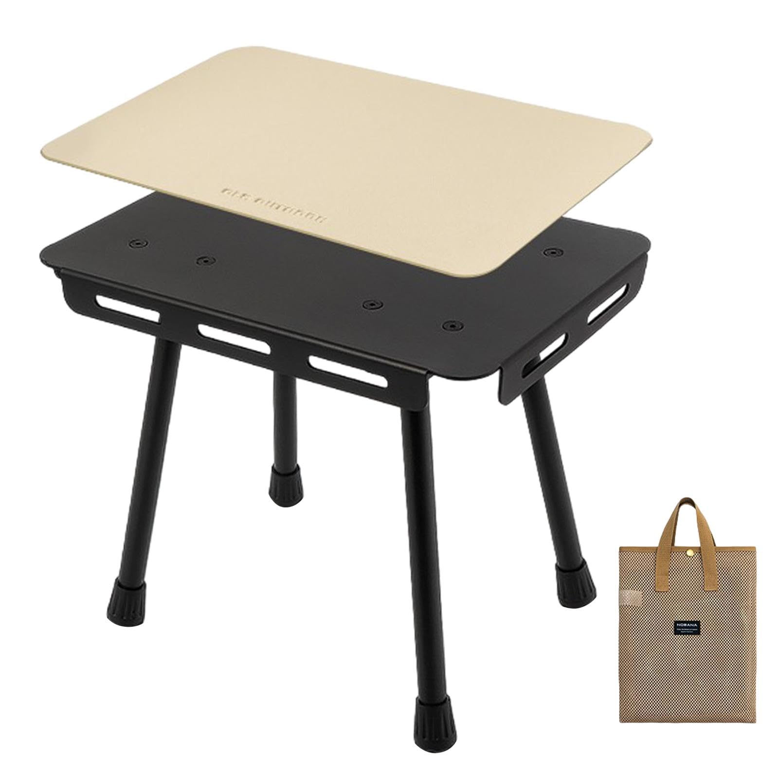 Table de Camping compacte et Portable | Table Pliante légère | Table de plage pliable multifonction pour extérieur, randonnée, pêche, pique-nique, , pique-nique