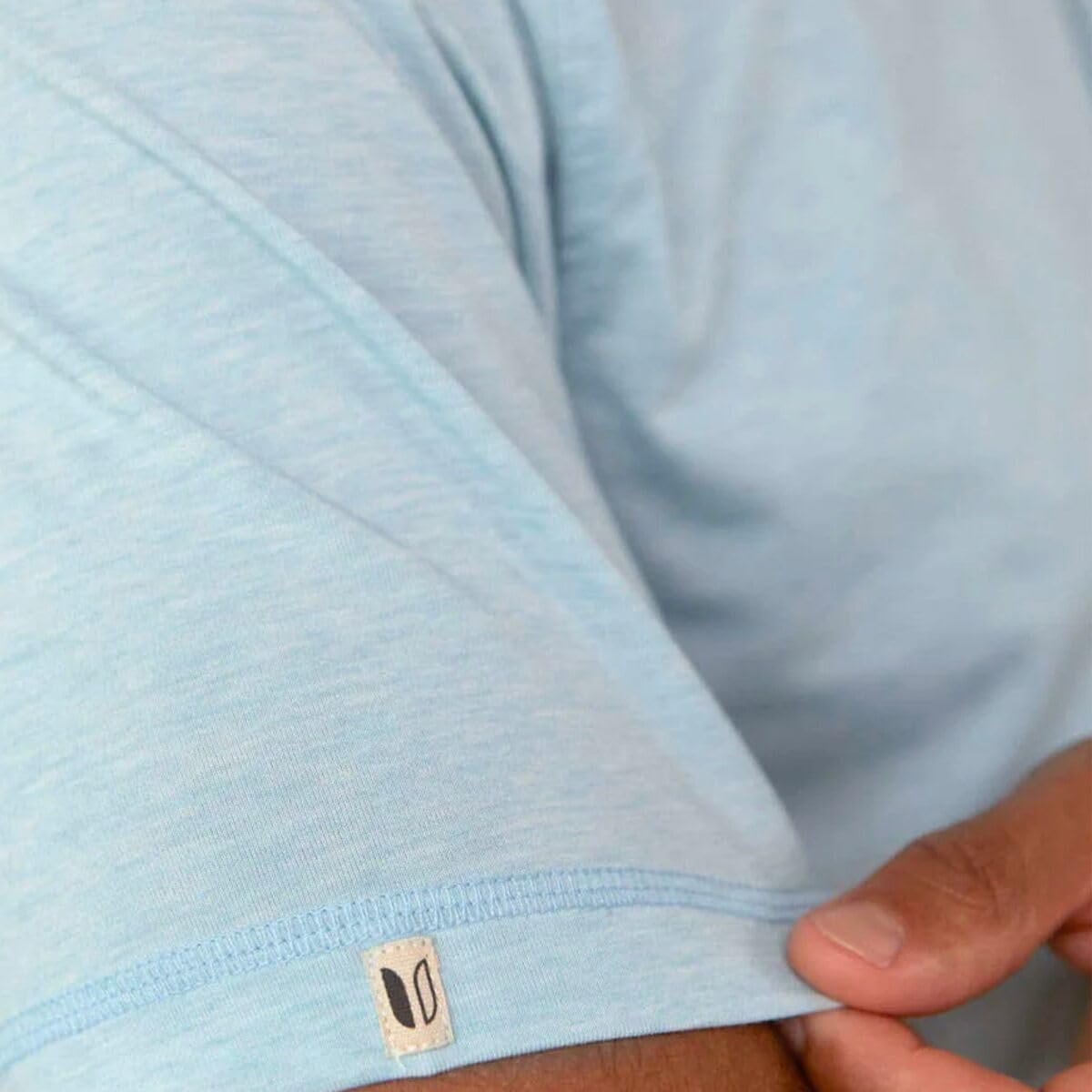 Linksoul Delray Polo - Solid-SEASPRAYHTHR-XXL - Image 4