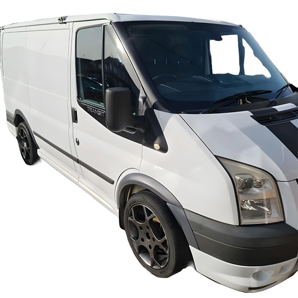 Oneway Set Wheel Arch Trims compatible with Ford Transit MK7 2006-2014 - Matt black