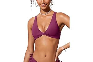 V Neck Bikini Tops: Elevate Your Swim Style