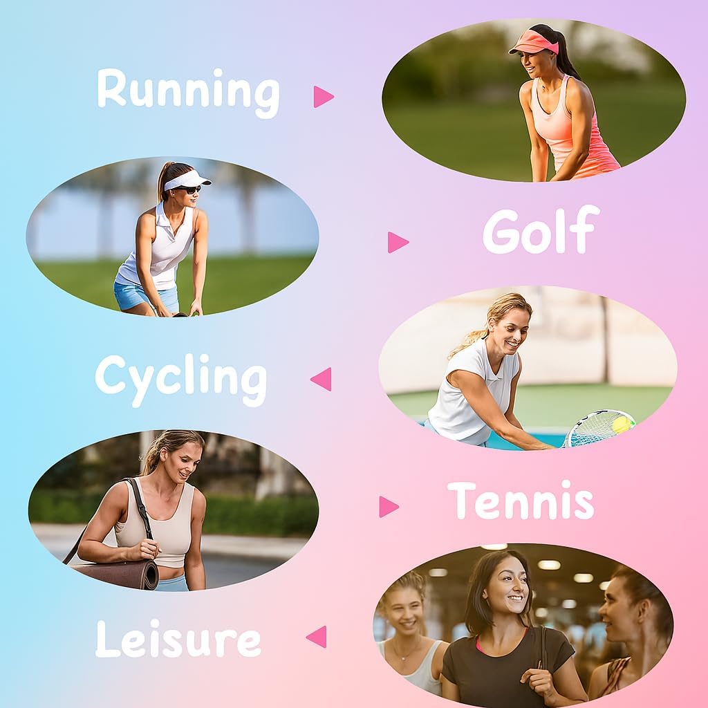 Womens Tennis Skirt Athletic Skirts with Pockets Shorts High Waisted Golf Skort for Workout Pickleball - Image 5