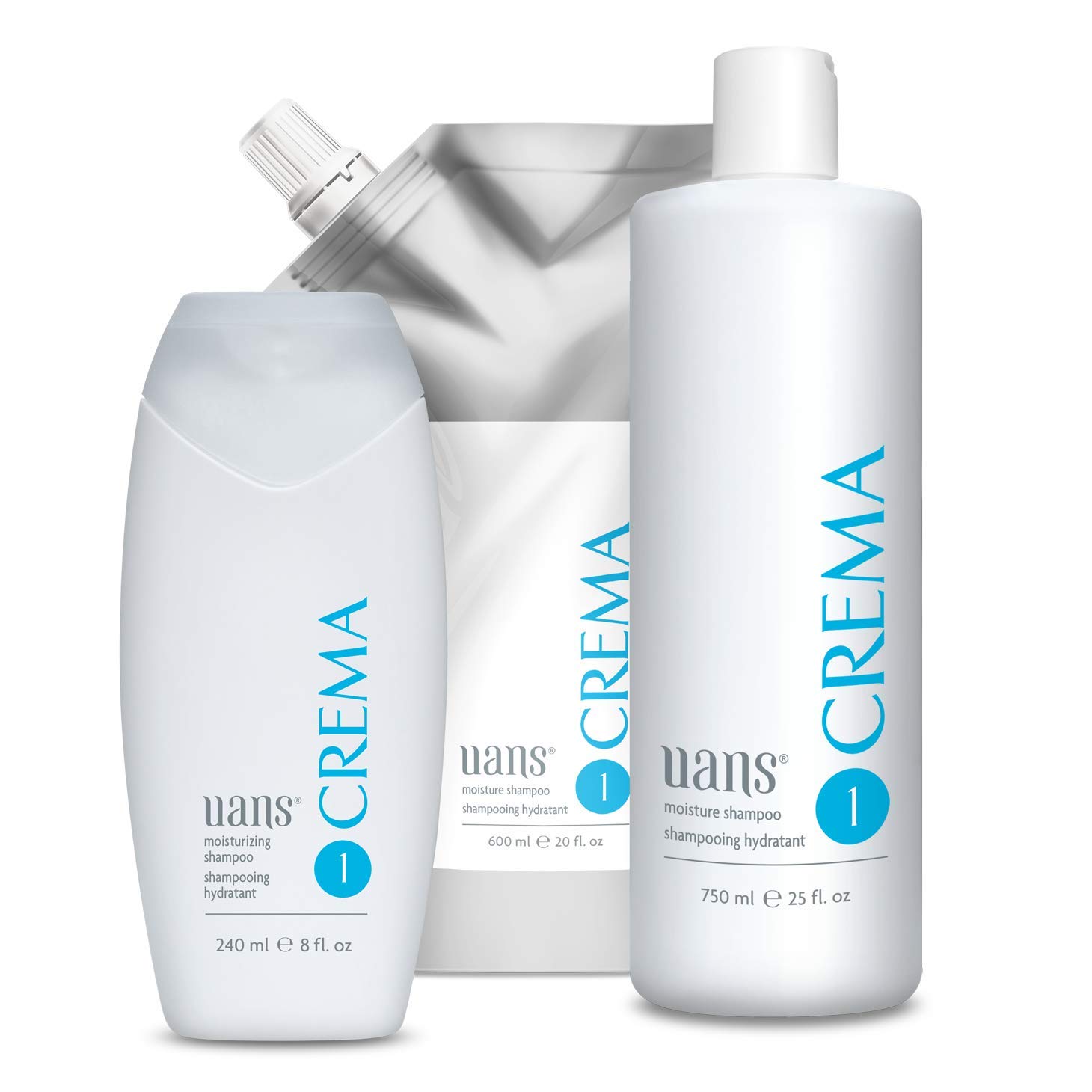 Uans Crema Moisture Shampoo 750 ml / 25 fl. oz