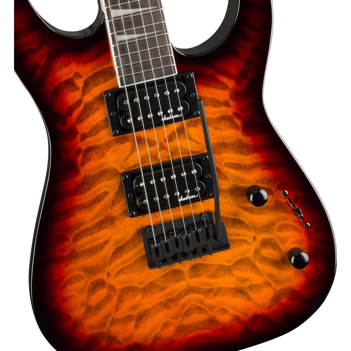 Amazon.com: Jackson Dinky JS20 DKQ Electric Guitar - Tobacco Burst