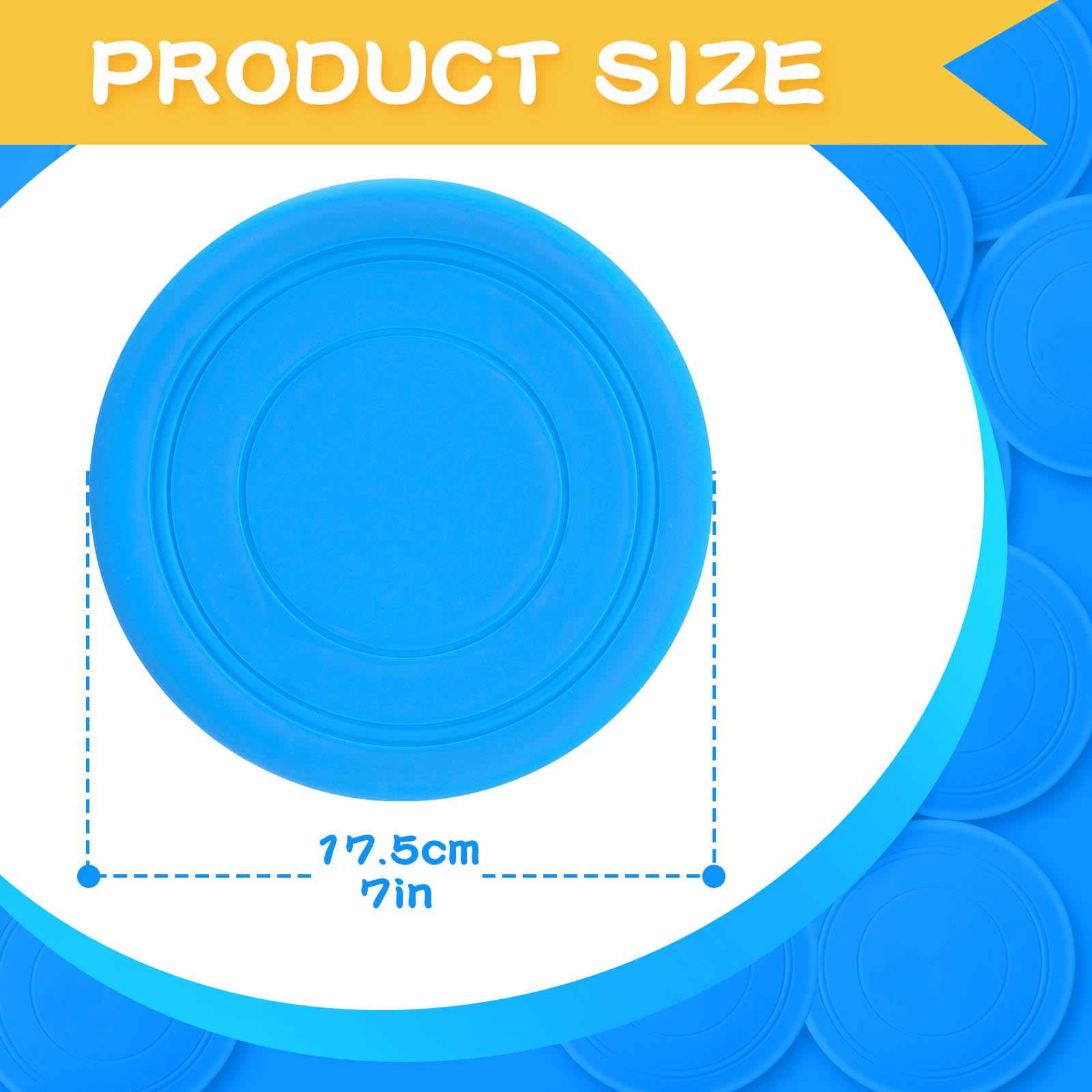 Lenwen Lot de 24 disques volants en silicone souple de 17 cm pour jardin d'enfants, jardin, plage, pelouse, parc sportif, camping, jeu pour adultes