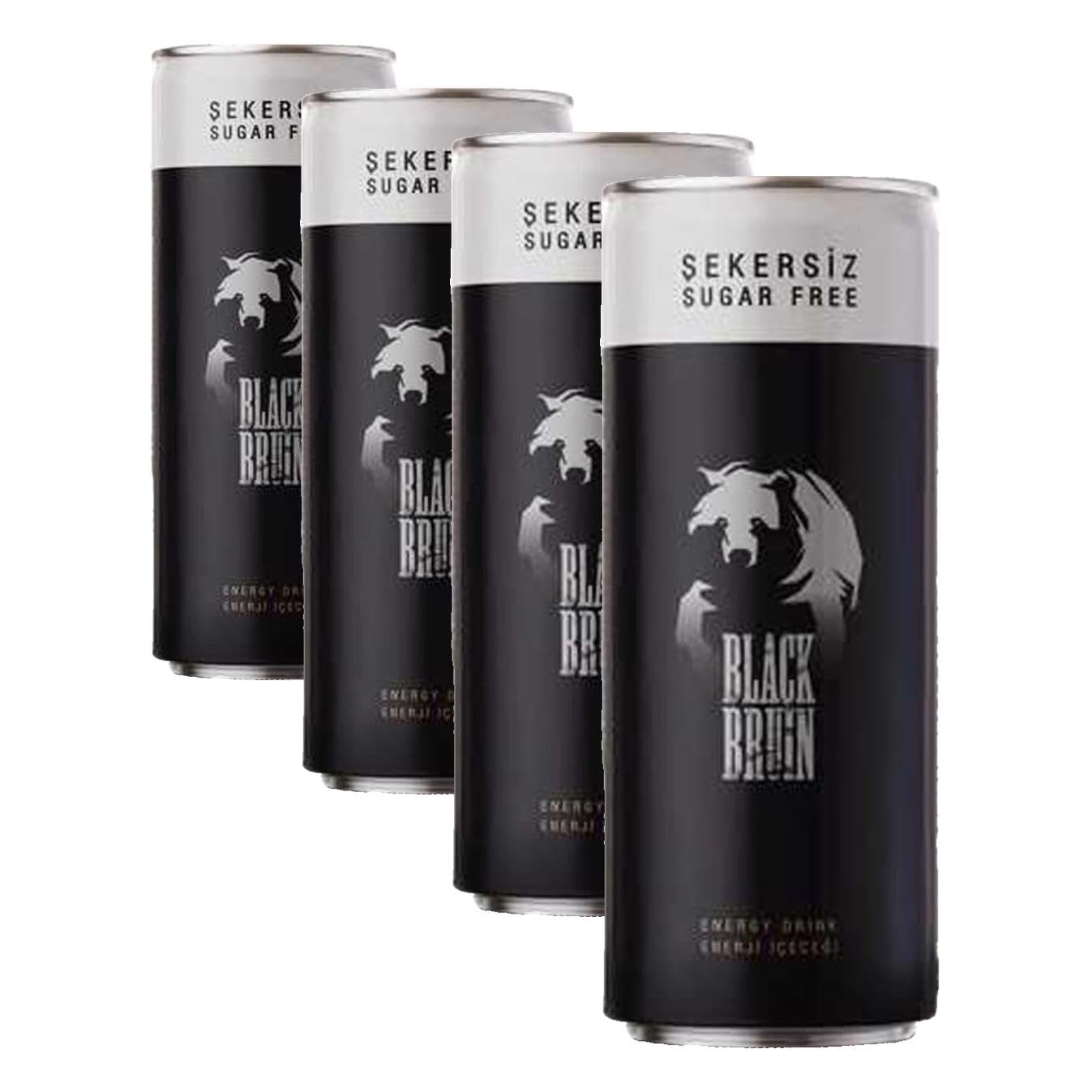 Black Bruin Şekersiz Enerji 250 ml (4 paketi)