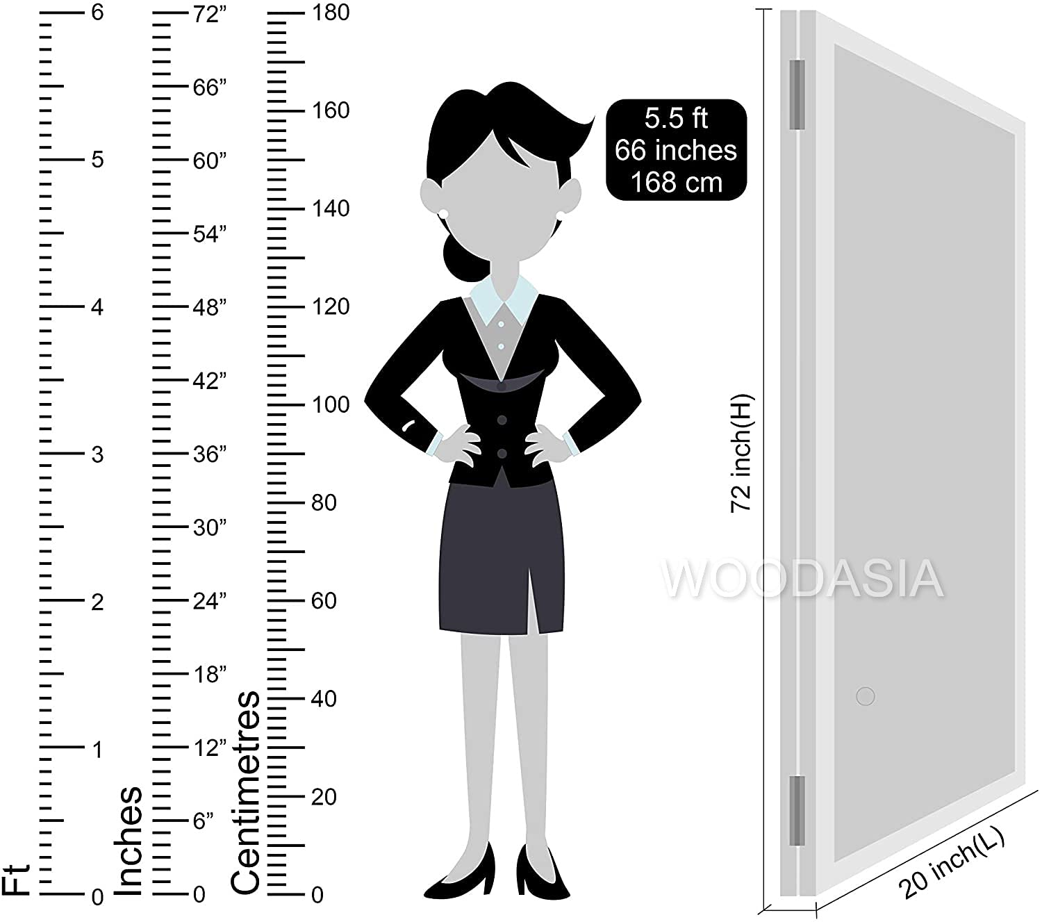 Buy Woodasia Handcrafted 3 Panel Wooden Room partition/Wooden Room