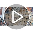RUUGME Abstract 9ft Round Rug - Large Washable Rugs for Living Room Abstract Colorful Rug Indoor Non Slip Low Pile Carpet Bedroom Soft Foldable Stain Resistant Distressed Thin Mat 9ft Colorful/Multi