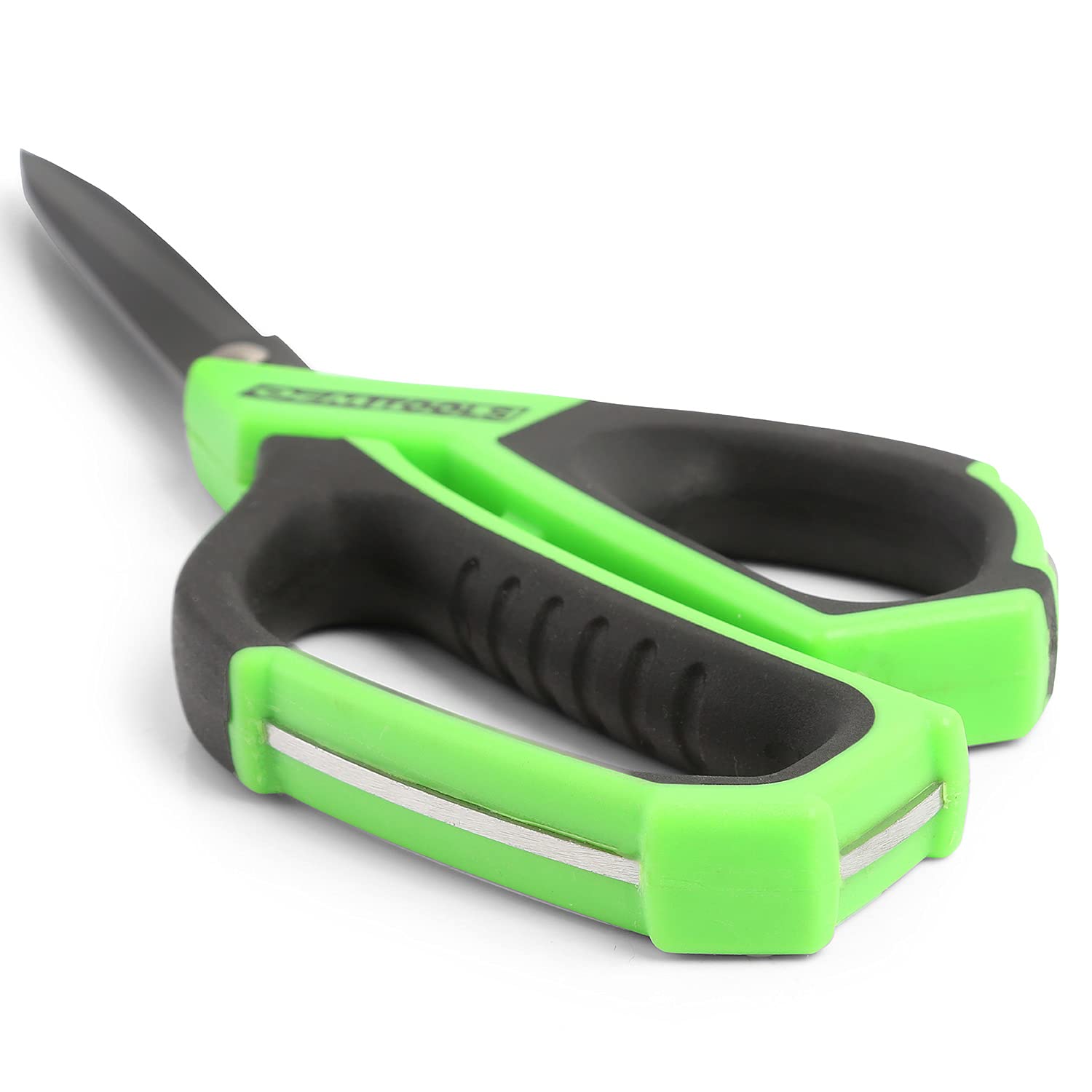 OEMTOOLS 25085 Tijeras de utilidad de 25,4 cm, tijeras de acero inoxidable duraderas, tijeras recubiertas de carbono, suministros de oficina ergonómicos, tijeras multiusos