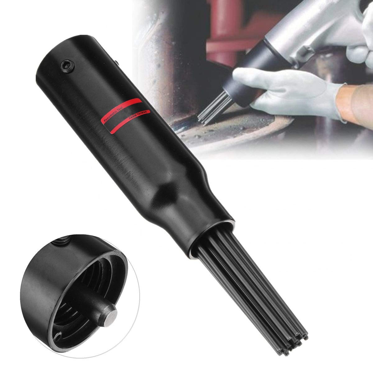 Sealey Air Needle Scaler Descaler Gun Metal Rust/Paint Remover 1/4 BSP