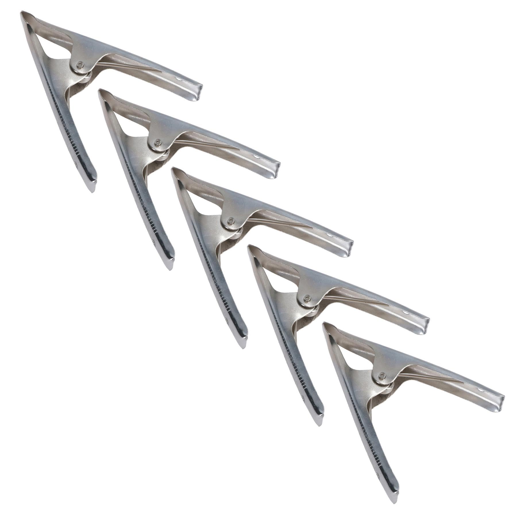 6" Metal Market Stall Clips/Clamps Grips Holder Clasp (5 Pack) TE371