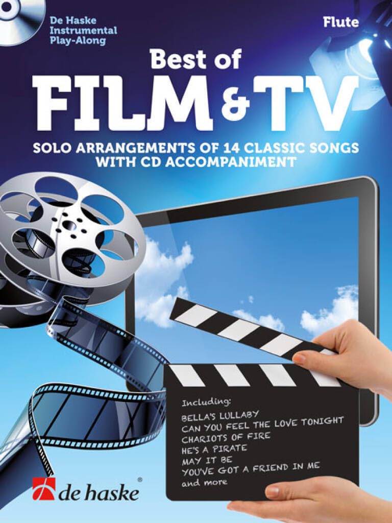 Best of Film & Tv (Flute): Solo Arrangements of 14 Classic Songs with CD Accompaniment