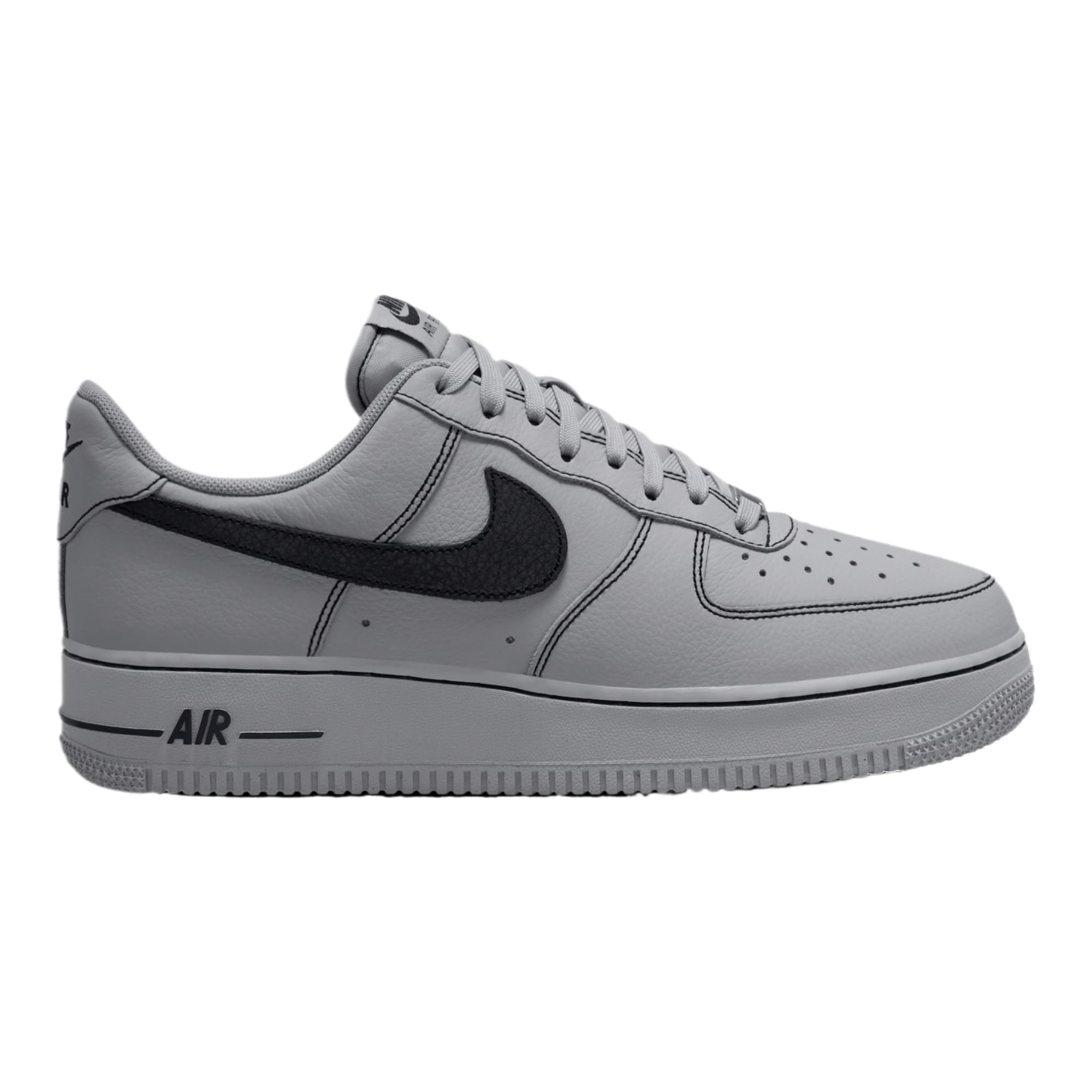 Nike Air Force 1 '07 LV8 - Men's (Black/Wolf Grey)