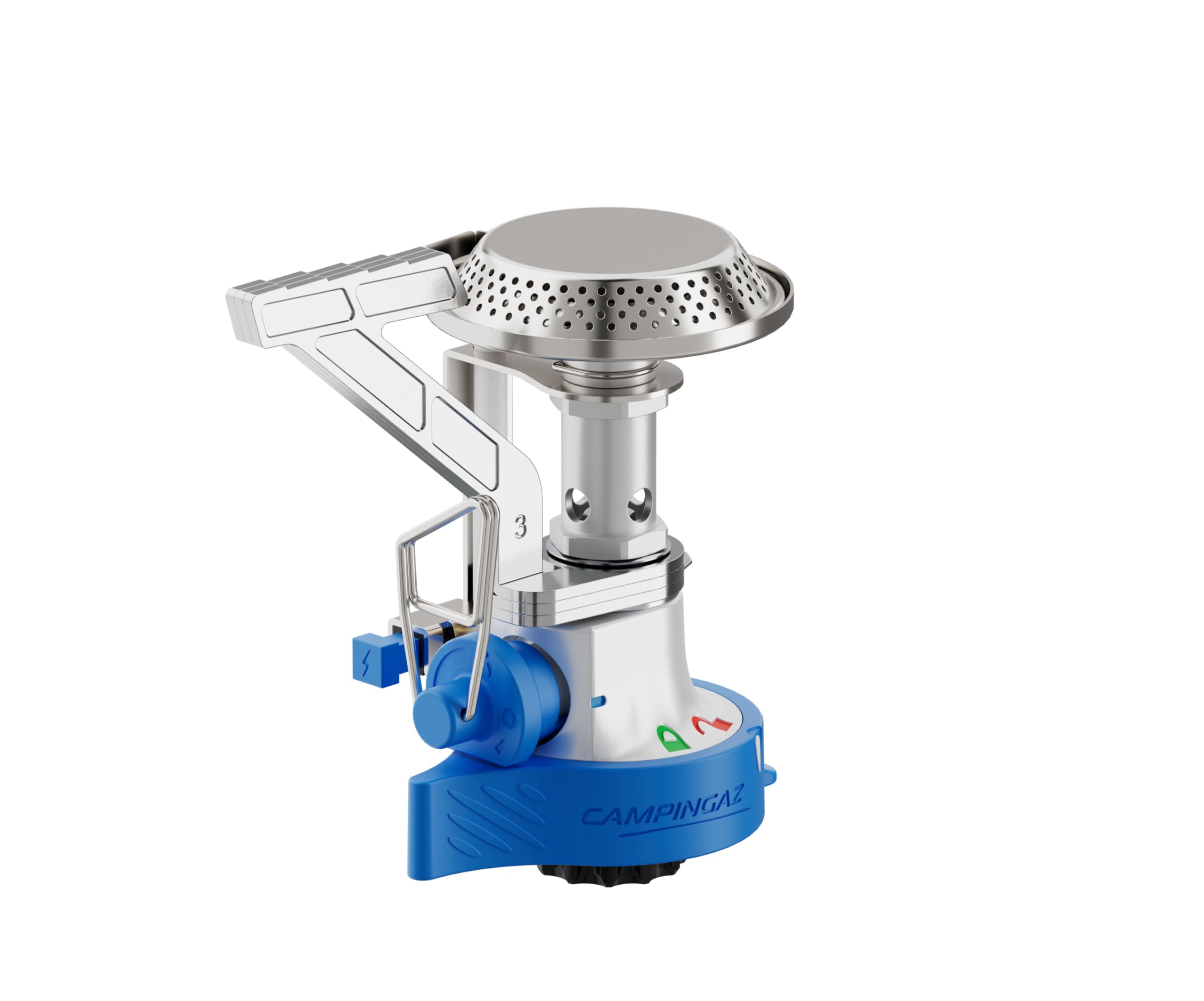 Campingaz Twister Connect PZ Herd | Mit Easy Clic Anschluss und Dual Lock Funktion | Leichter 1-Brenner Gaskocher | Einzelbrenner | Leistungsstarke Leistung 2900W | Für Camping, Festivals und Wandern