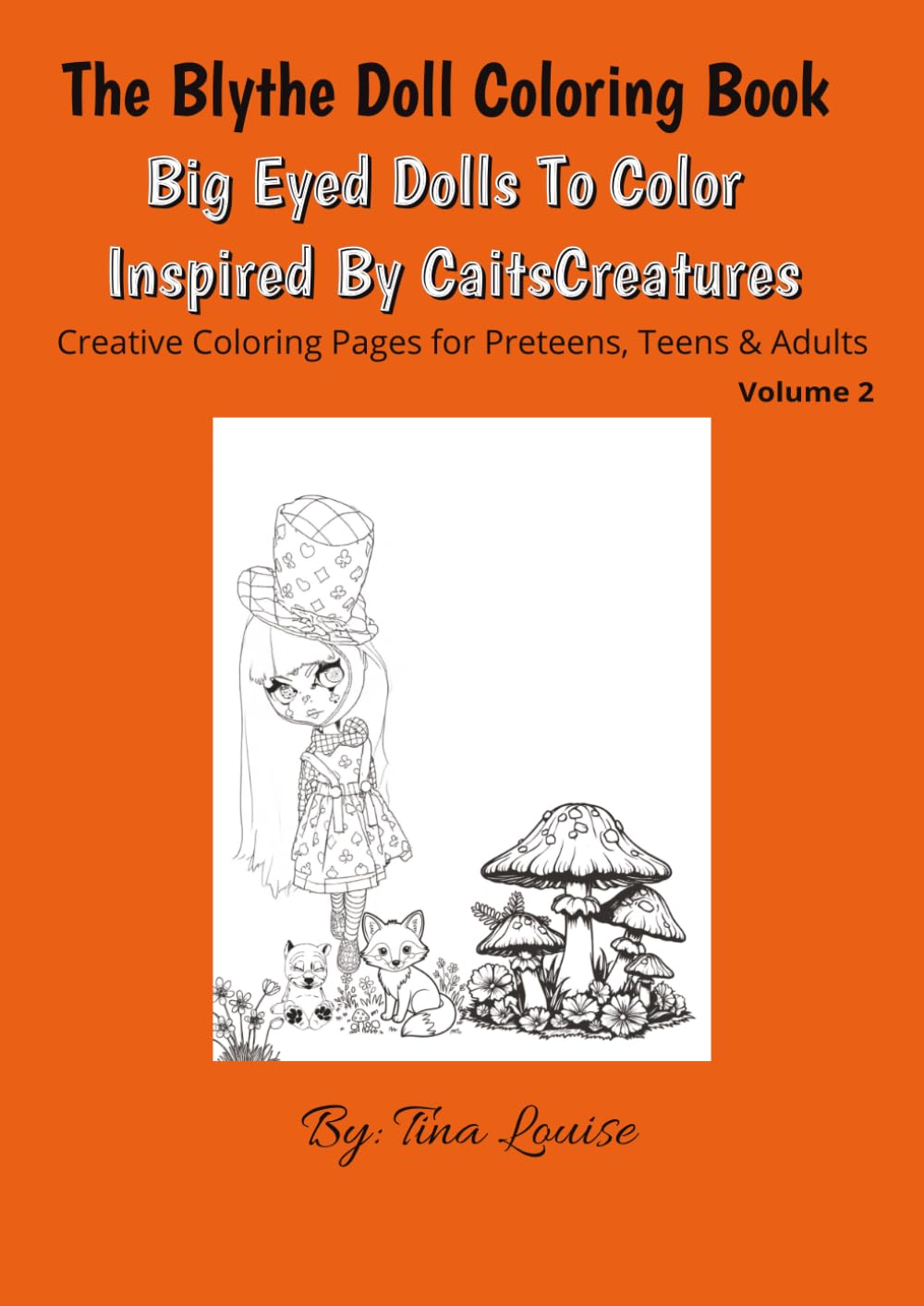 The Blythe Doll Coloring Book: Color For Fun Blythes Fashion