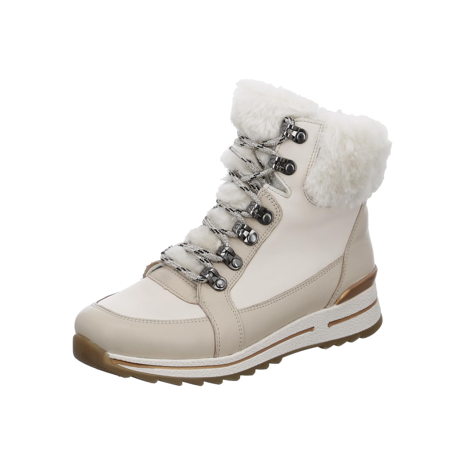 ARA Damen Stiefelette Osaka Shell,marmor,hell
