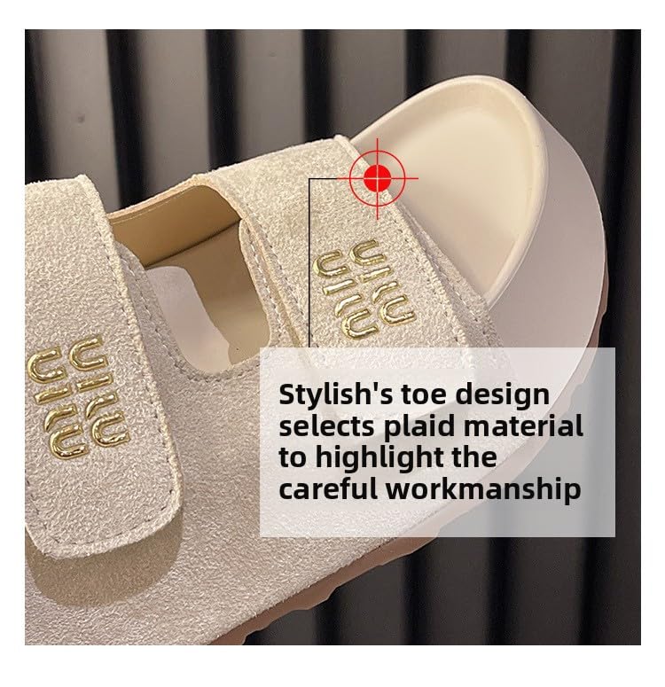 New slippers women's summer retro cool slippers women's outer wear half-mop thick-bottomed sandals one-word beach mop2