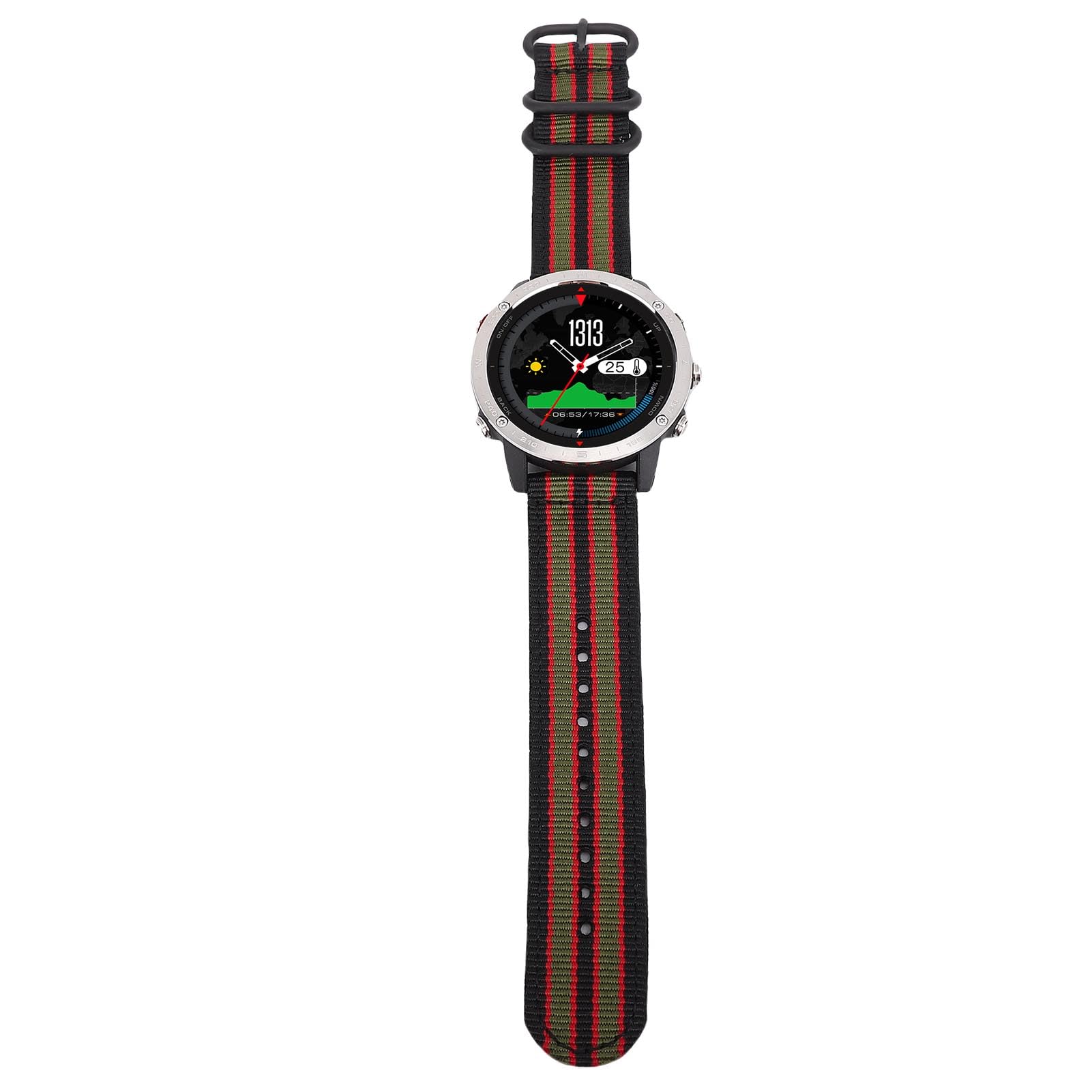 Changor Montre de Sport Intelligente en Alliage de Ti Léger avec écran de