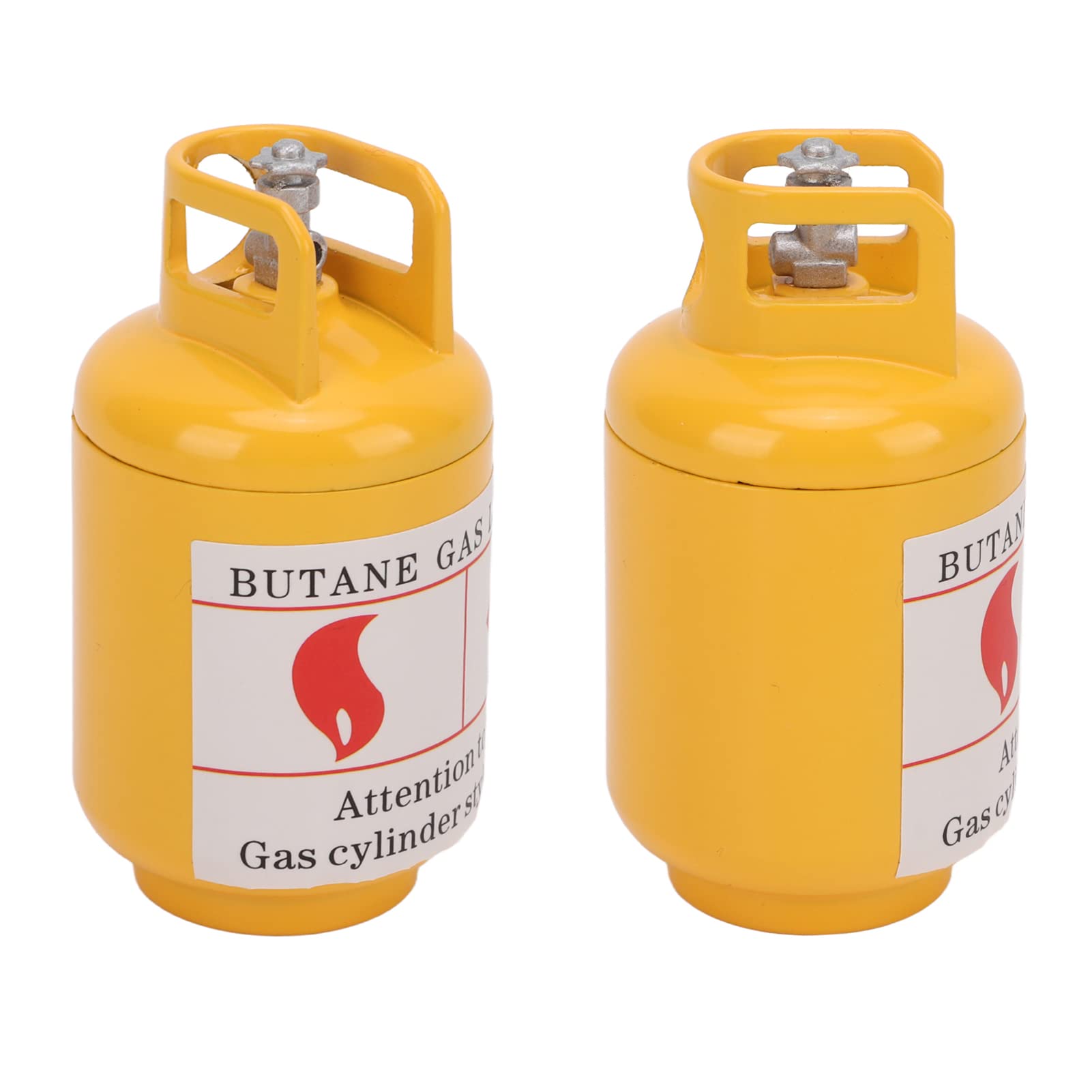 Mini Estintore per Auto RC Decorazione Leggera in Lega di Zinco di Alta qualità per Auto RC 1/10 (Giallo)