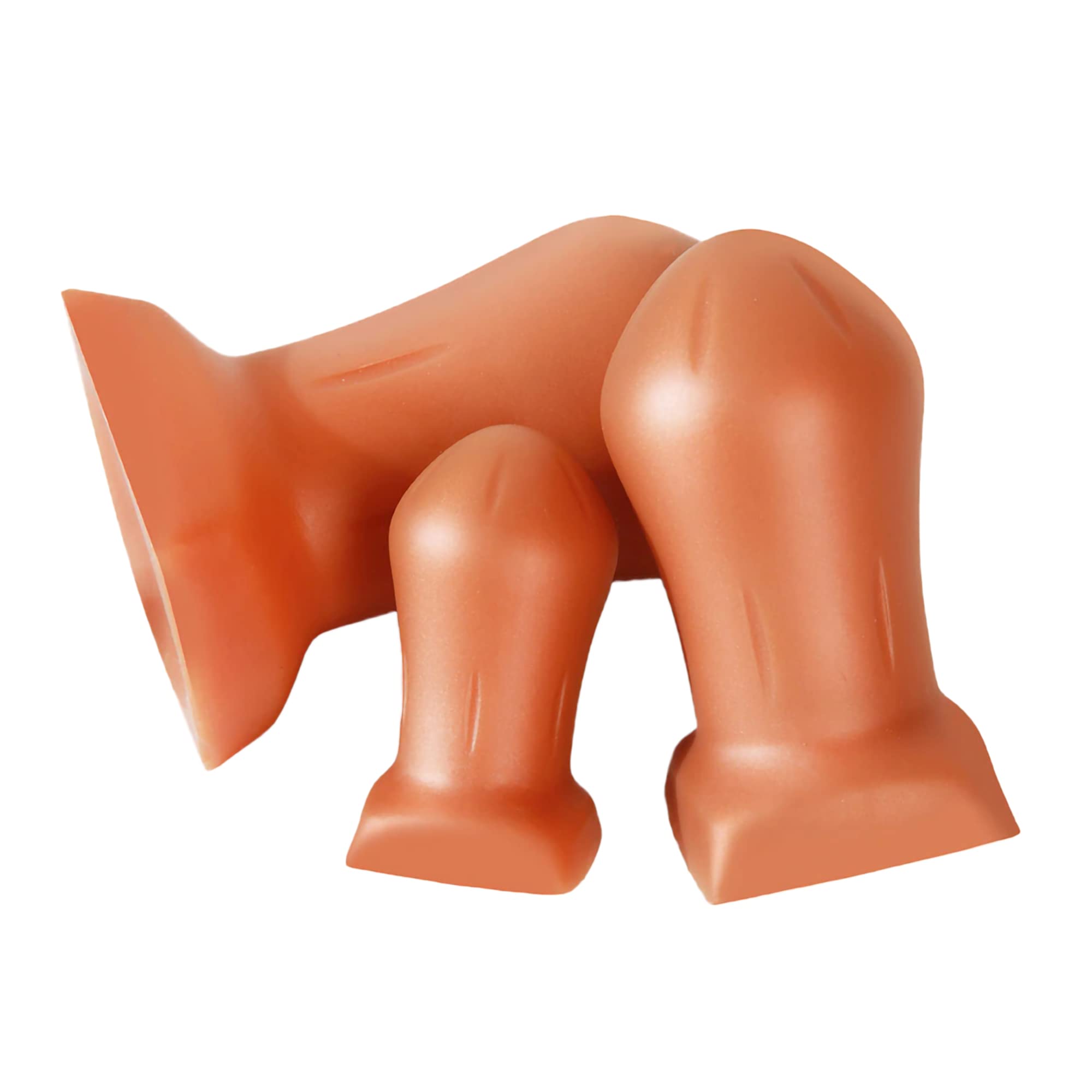 ANALFORTE ® Profi Trainer Plug - gold - Perfetto per lo stretching anale e l'allenamento per il fisting - large