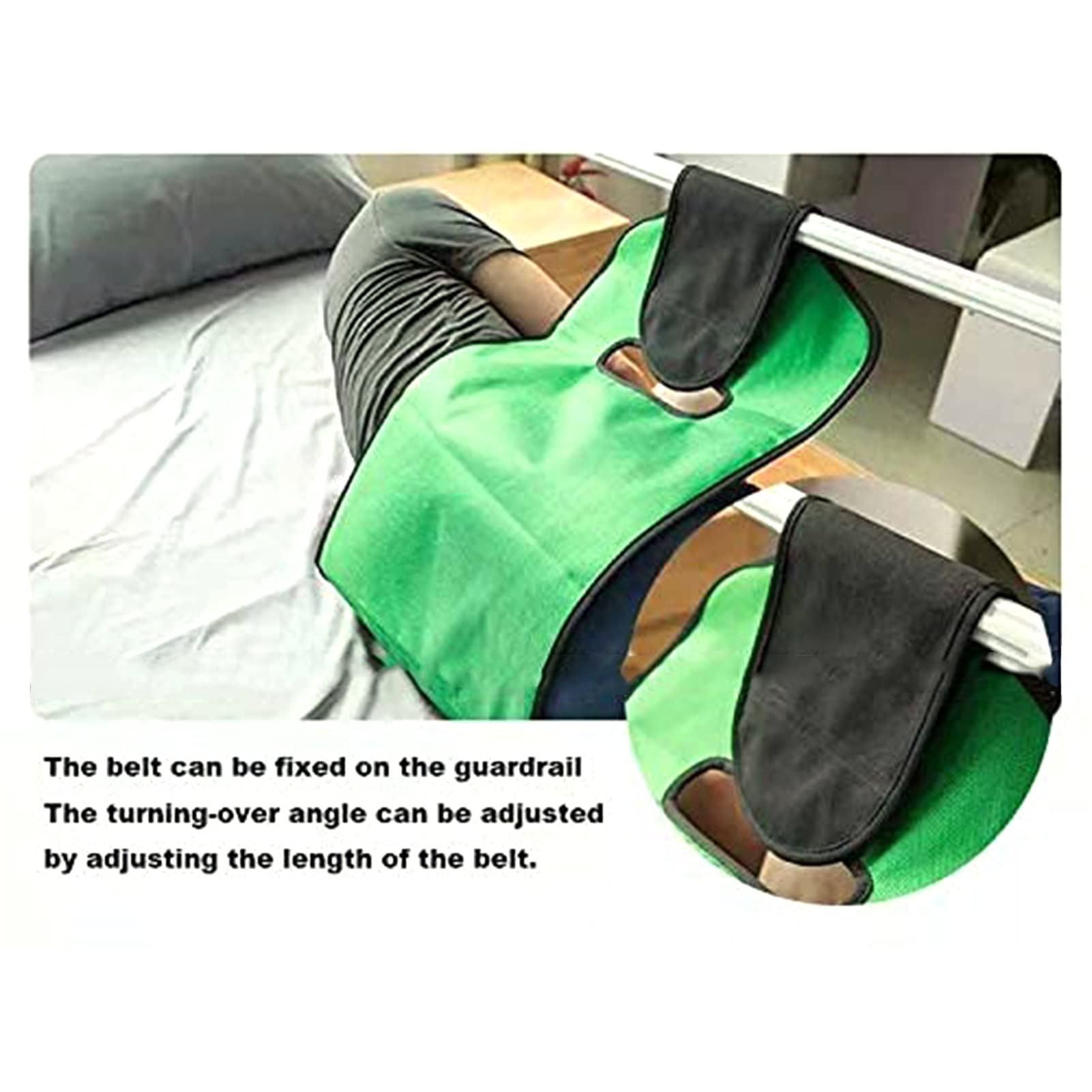 Eslinga de elevación del paciente, eslinga de enfermería de transferencia de cama acolchada, tablas de eslinga de enfermería de transferencia para pacientes postrados en cama - Almohadilla d