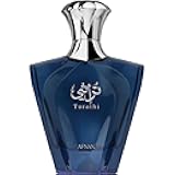 Afnan Turathi Blue Eau de Parfum Spray for Men, 3.0 Fl. Oz