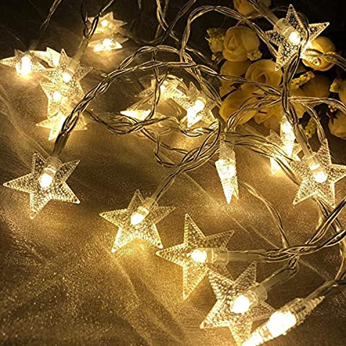 Lairtpow Star String Lights Waterproof Indoor Twinkle Christmas Lights For Bedroom Decor Party Wedding Halloween Easter Ramadan Birthday Wedding Xmas Tree Decoration Fairy Lights thumb #5