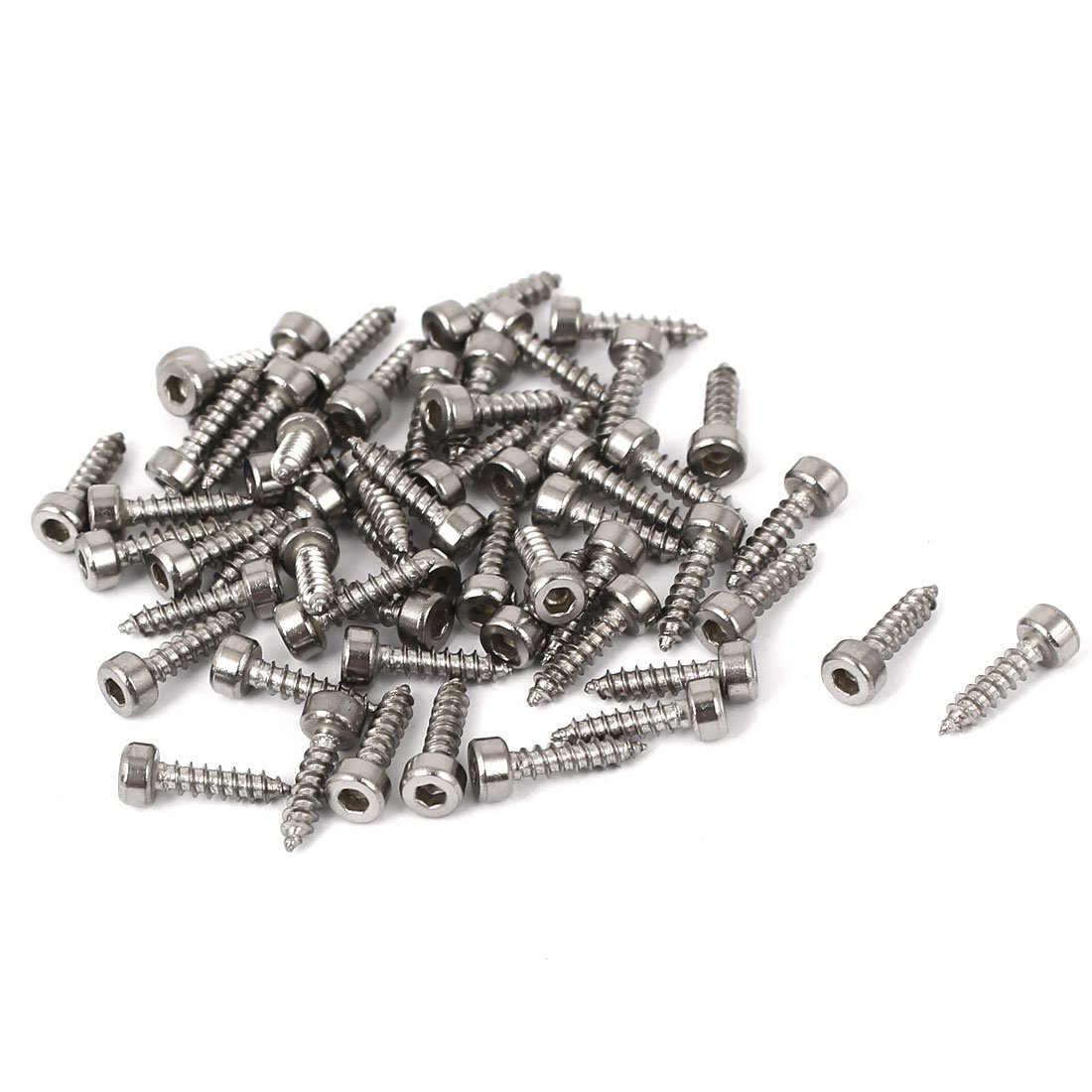 Self-Tapping Screws - M2x6mm Hex Head -4