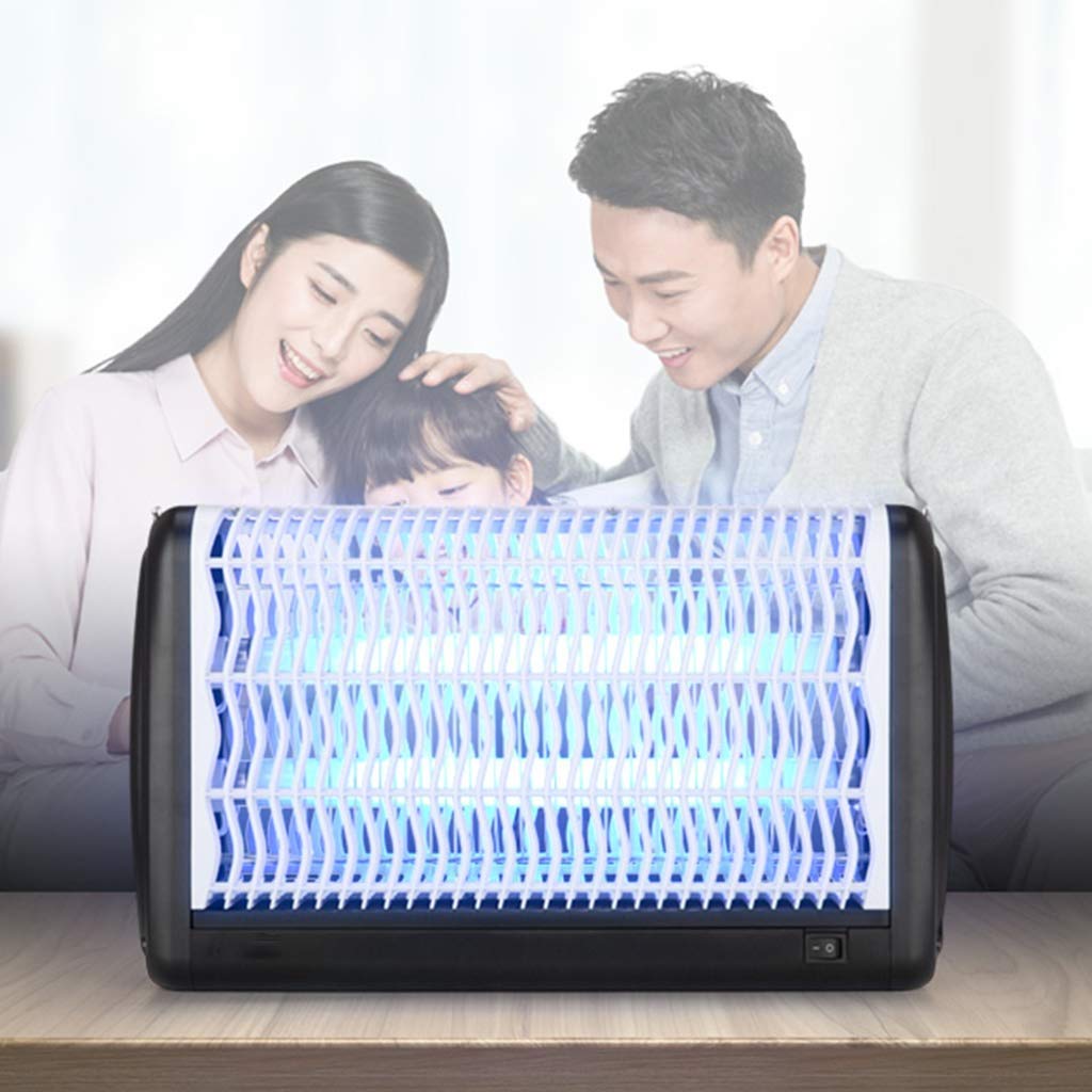 Elektrische Mückenfalle, Insektenvernichter, Fliegenfänger, Mückenlampe für den Innenbereich, für Küche, Büro, Terrasse und Geschäft, geräuschlose LED-Mückenlampe (40 W)