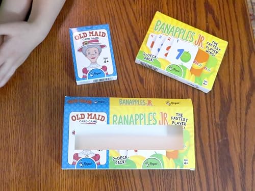 Miniatura 8 de Regal Games - Juegos de cartas clásicos - Old Maid - Juego de cartas de regalo para Navidad, cumpleaños, vacaciones y reuniones familiares